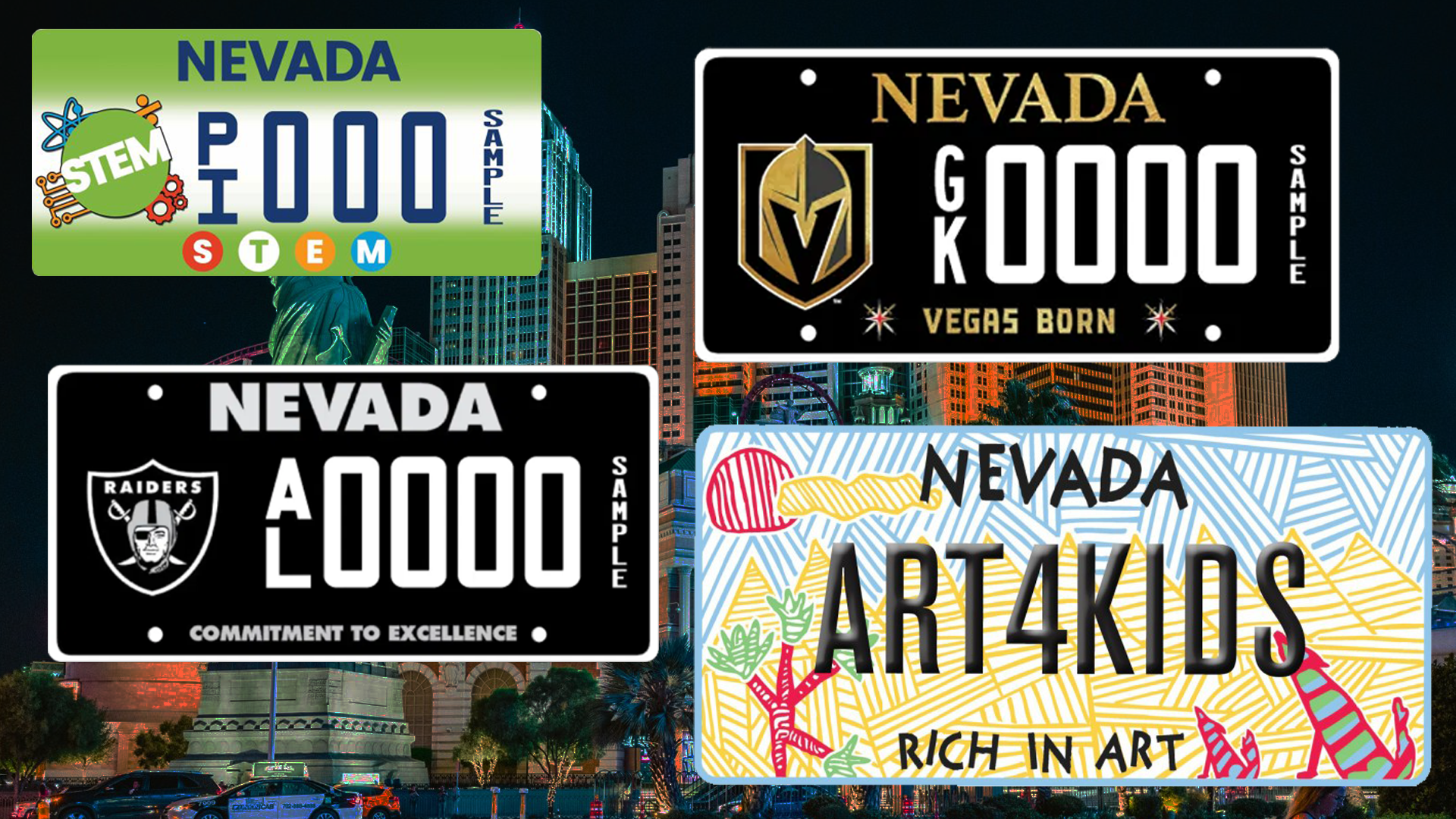 Nevada License Plate Services 1 Simple Step